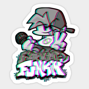 Awesome Friday Night Funkin T-Shirt and accessories Gift ideas Fanart Sticker